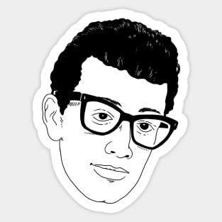 Buddy Holly Sticker